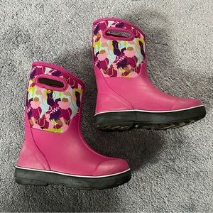 Girls’ size 3 Bogs insulated boots- EUC